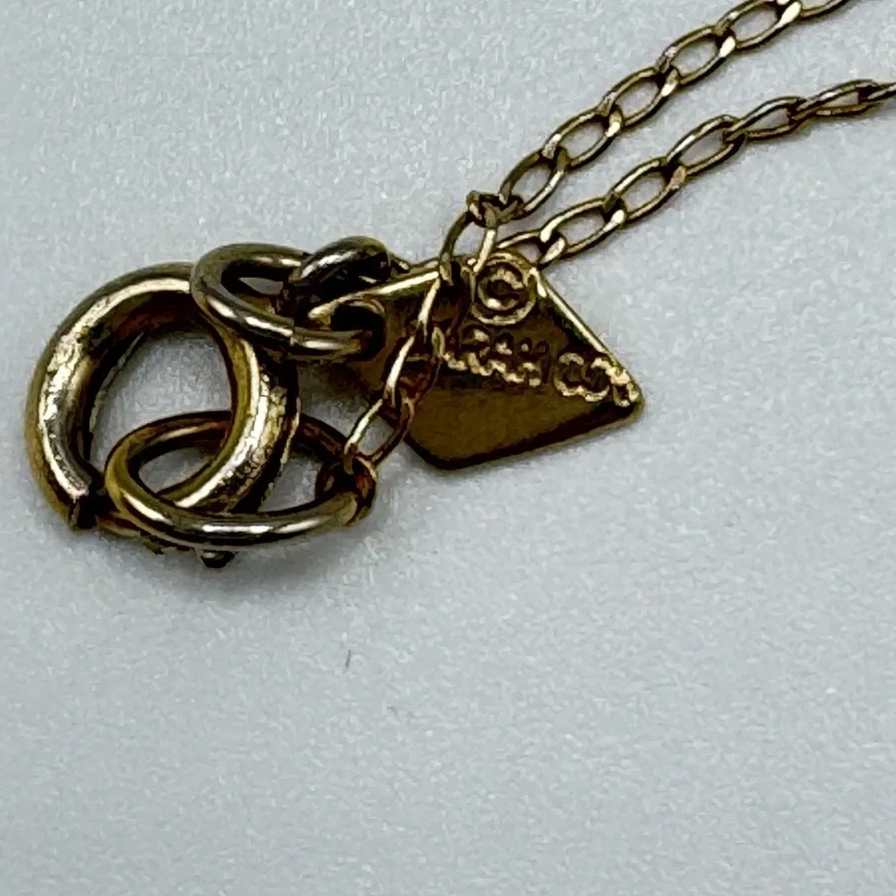 Vintage Sarah Coventry Jewelry Gold Ornate Pendant Necklace